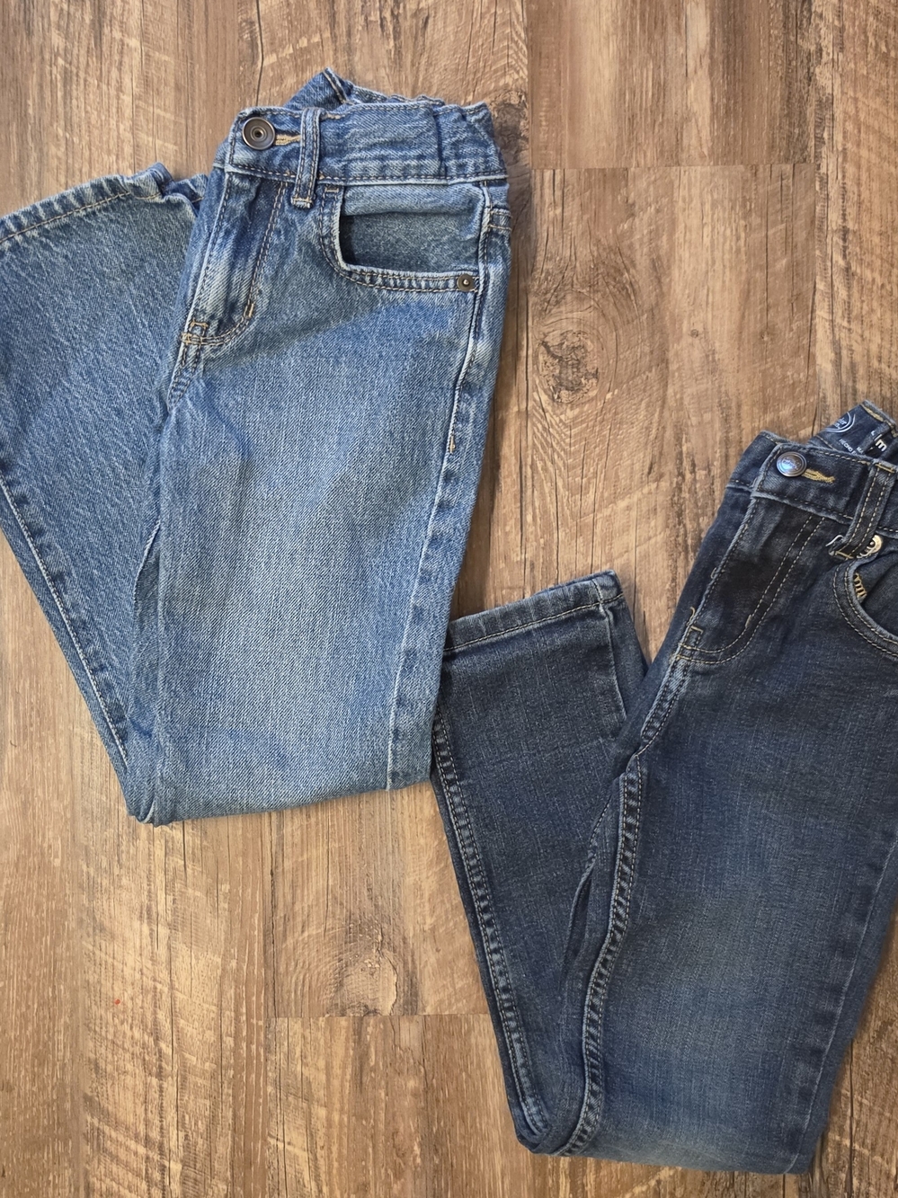 Boys Denim Jeans Lot Size 7S The Children's Place Bootcut & Wonder Nation Slim